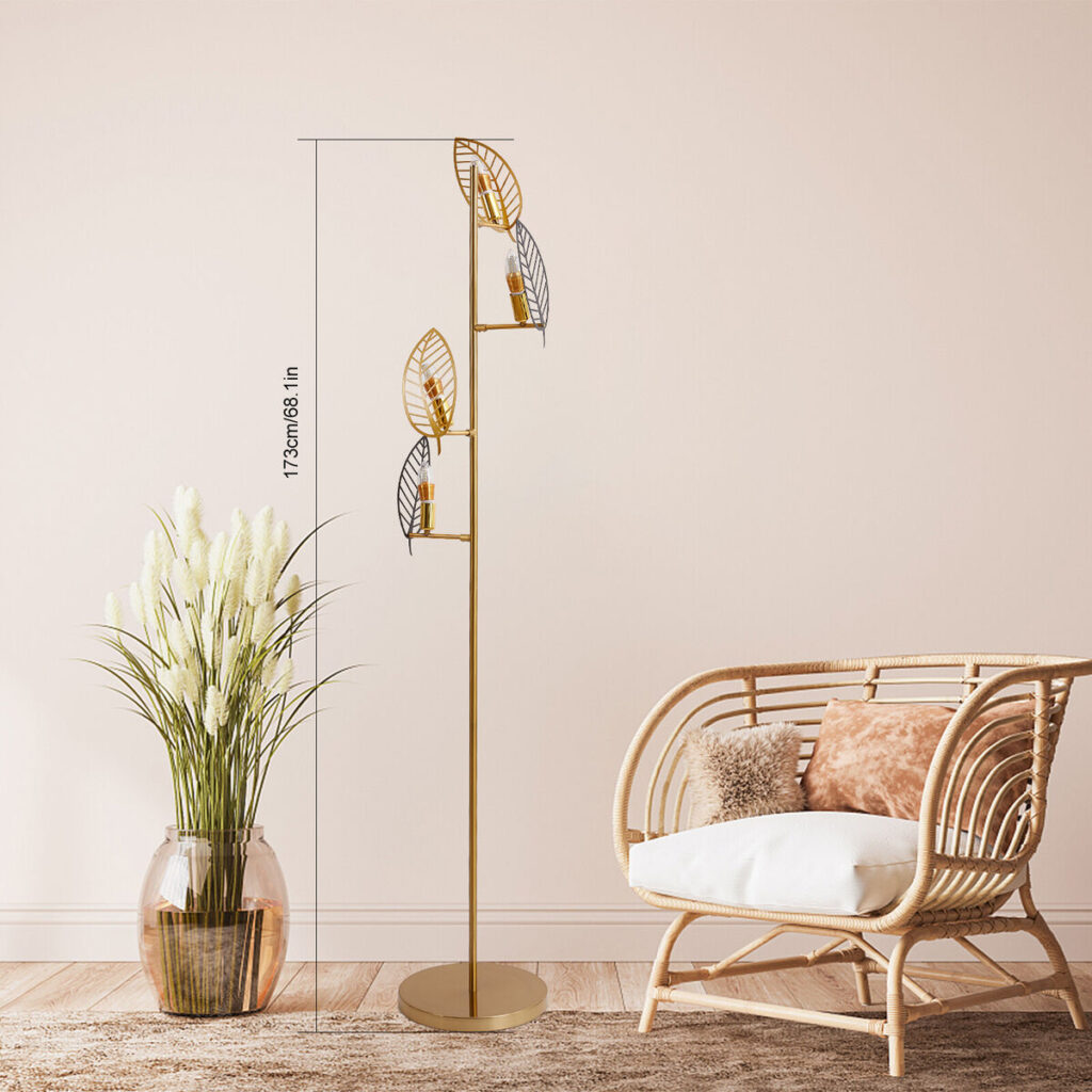 Industrial Arc Floor Lamp
